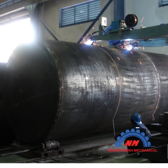 QUI TRÌNH CHẾ TẠO BỒN  CHỨA  XĂNG DẦU ÂM 