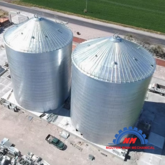 HỆ THỐNG HÚT , BƠM , XI MĂNG  , TRO BAY - SILO 550 TẤN 