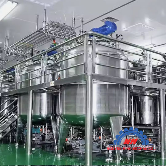 Bồn  khuấy hóa chất 