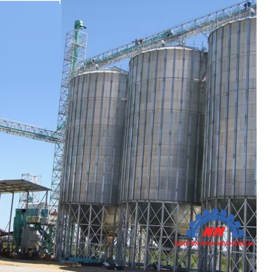 HỆ THỐNG HÚT , BƠM , XI MĂNG  , TRO BAY - SILO 550 TẤN 