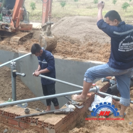 QUI TRÌNH CHẾ TẠO BỒN  CHỨA  XĂNG DẦU ÂM 