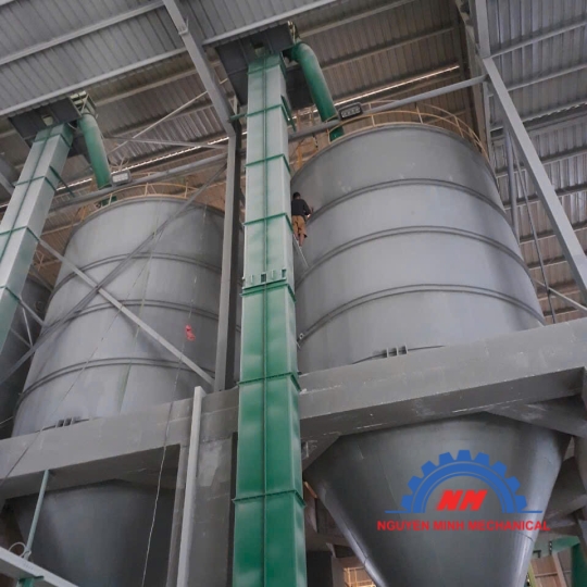 SILO CÁT SẤY 400 tấn